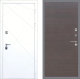 Входная металлическая Дверь Рекс (REX) 13 Силк Сноу GL венге поперечный в Электрогорске