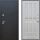 Входная металлическая Дверь Рекс (REX) 5 Черный Муар FL-33 Лиственница беж в Электрогорске