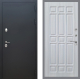 Входная металлическая Дверь Рекс (REX) 5 Черный Муар FL-33 Сандал белый в Электрогорске
