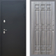 Входная металлическая Дверь Рекс (REX) 5 Черный Муар FL-33 Сандал грей в Электрогорске