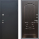 Входная металлическая Дверь Рекс (REX) 5 Черный Муар FL-128 Венге светлый в Электрогорске