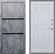Входная металлическая Дверь Рекс (REX) 15 Бетон Темный FL-33 Белый ясень в Электрогорске