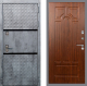 Входная металлическая Дверь Рекс (REX) 15 Бетон Темный FL-58 Морёная берёза в Электрогорске