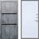 Входная металлическая Дверь Рекс (REX) 15 Бетон Темный FL-128 Силк Сноу в Электрогорске