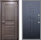 Входная металлическая Дверь Рекс (REX) Премиум-S FL-289 Ясень черный в Электрогорске