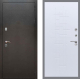 Входная металлическая Дверь Рекс (REX) 5 Серебро Антик FL-289 Белый ясень в Электрогорске