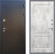 Входная металлическая Дверь Рекс (REX) Премиум-246 FL-117 Бетон светлый в Электрогорске