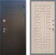 Входная металлическая Дверь Рекс (REX) Премиум-246 FL-183 Беленый дуб в Электрогорске