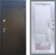 Дверь Рекс (REX) Премиум-246 Зеркало Пастораль Сандал белый в Электрогорске
