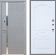 Входная металлическая Дверь Рекс (REX) 24 FL-128 Силк Сноу в Электрогорске