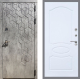 Входная металлическая Дверь Рекс (REX) 23 FL-128 Силк Сноу в Электрогорске