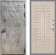 Входная металлическая Дверь Рекс (REX) 23 FL-183 Беленый дуб в Электрогорске