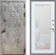 Входная металлическая Дверь Рекс (REX) 23 Зеркало Пастораль Белый ясень в Электрогорске