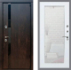 Входная металлическая Дверь Рекс (REX) 26 Зеркало Пастораль Белый ясень в Электрогорске