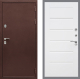 Входная металлическая Дверь Рекс (REX) 5 металл 3 мм Сити Белый ясень в Электрогорске