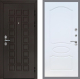 Входная металлическая Дверь Рекс (REX) Сенатор Cisa FL-128 Белый ясень в Электрогорске